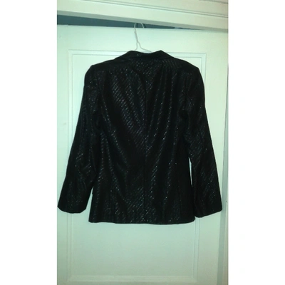 EMANUEL UNGARO Pre-owned Wool Blazer In Black