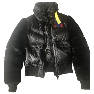Pre-owned Rossignol Black Faux Fur Jacket