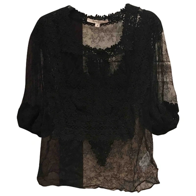 Pre-owned Givenchy Lace Blouse In Black