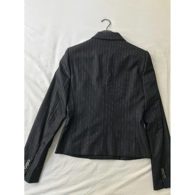 Pre-owned Saint Laurent Navy Cotton Jacket