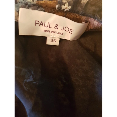 Pre-owned Paul & Joe Silk Mid-length Dress In Multicolour