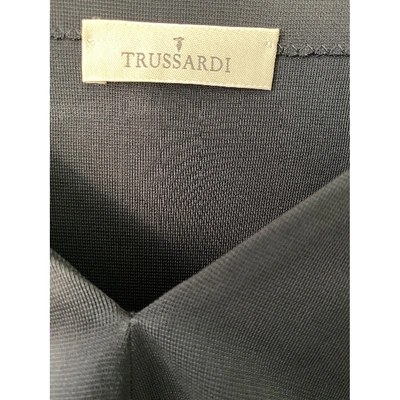 Pre-owned Trussardi Blue Cotton Top