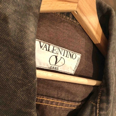 Pre-owned Valentino Jacket In Purple