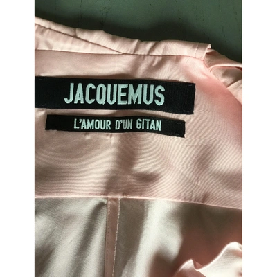 Pre-owned Jacquemus L'amour D'un Gitan Blouse In Pink