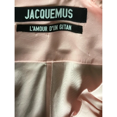 Pre-owned Jacquemus L'amour D'un Gitan Blouse In Pink