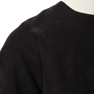 Pre-owned Acne Studios Leather Top In Black