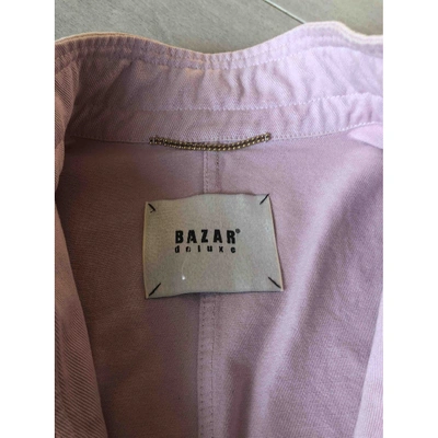 Pre-owned Bazar Deluxe Biker Jacket In Pink