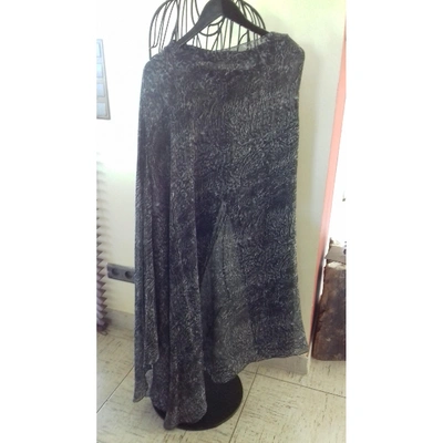 Pre-owned Michael Kors Anthracite Silk Jumpsuit