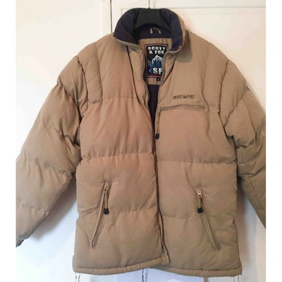 Pre-owned Schott Beige Coat