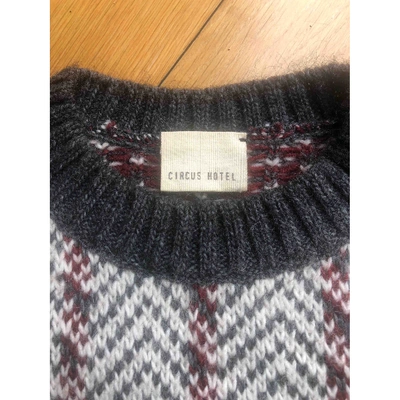 Pre-owned Circus Hotel Wool Jumper In Multicolour