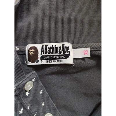 Pre-owned A Bathing Ape Grey Cotton Top