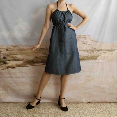 Pre-owned Levi's Blue Cotton Dress