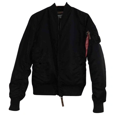 Pre-owned Alpha Industries Jacket In Black