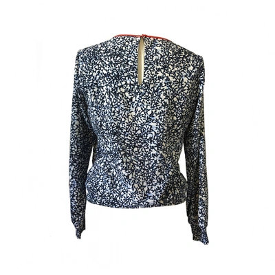 Pre-owned Michael Kors Blue Polyester Top