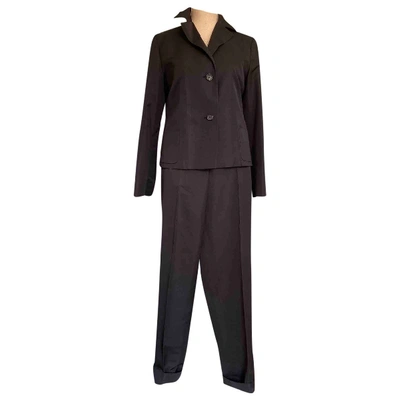 Pre-owned Jil Sander Trousers In Black