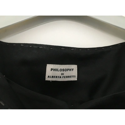 Pre-owned Philosophy Di Alberta Ferretti Wool Jacket In Grey