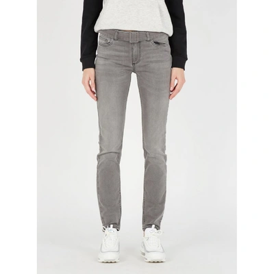 Pre-owned Claudie Pierlot Fall Winter 2019 Grey Cotton - Elasthane Jeans