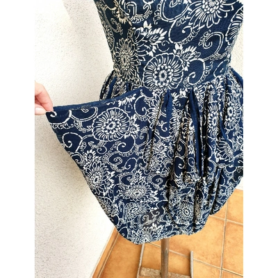 Pre-owned French Connection Mid-length Dress In Blue