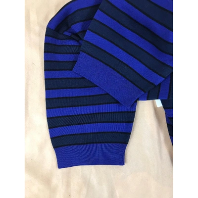 Pre-owned Givenchy Purple Cotton Knitwear