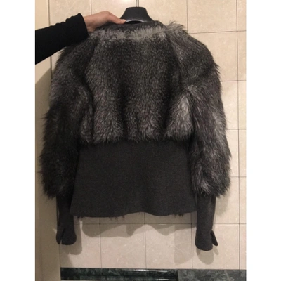 Pre-owned Pinko Grey Jacket