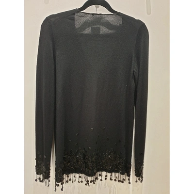 Pre-owned Chanel Cashmere Jumper In Black