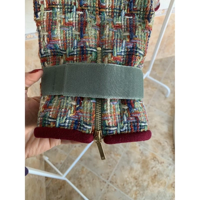 Pre-owned Chanel Wool Short Vest In Multicolour