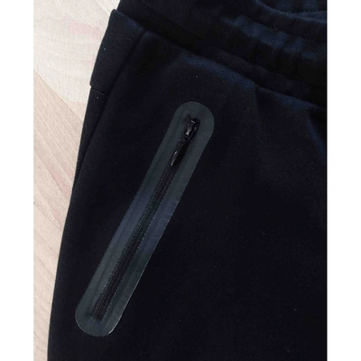 Pre-owned Peak Performance Black Cotton Trousers