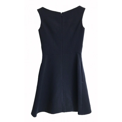 Pre-owned Carven Navy Wool Dress
