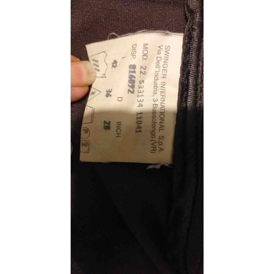 Pre-owned Fendi Black Polyester Jackets