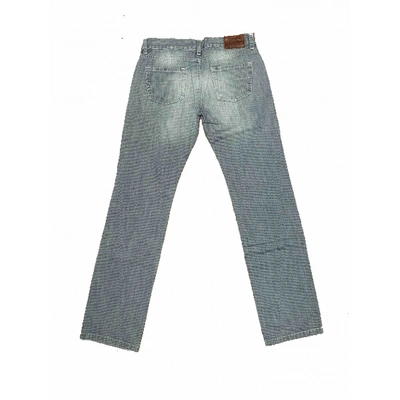 Pre-owned Kenzo Straight Jeans In Blue