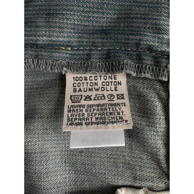 Pre-owned Kenzo Straight Jeans In Blue