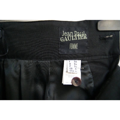 Pre-owned Jean Paul Gaultier Black Wool Skirts