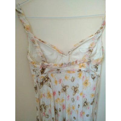 Pre-owned Ermanno Scervino Multicolour Silk Dress