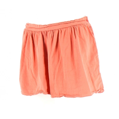 Pre-owned American Vintage Skirt Suit In Orange