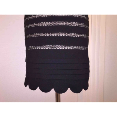 Pre-owned Valentino Skirt In Black