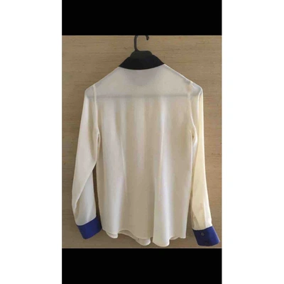 Pre-owned Club Monaco Silk Top In Other
