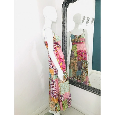 Pre-owned Saloni Multicolour Cotton Dress