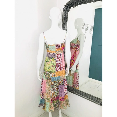 Pre-owned Saloni Multicolour Cotton Dress