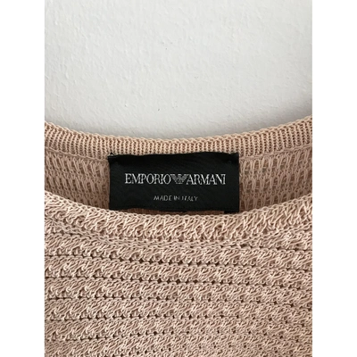 Pre-owned Emporio Armani Camisole In Pink