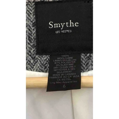 Pre-owned Smythe Wool Jacket In Grey