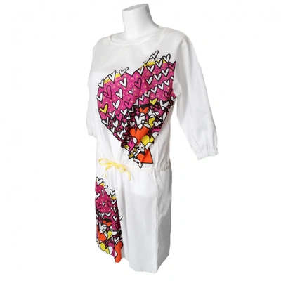 Pre-owned Blumarine Mid-length Dress In White