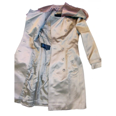 Pre-owned Burberry Beige Trench Coat