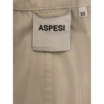 Pre-owned Aspesi Grey Trench Coat