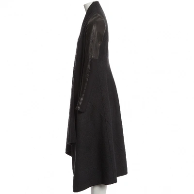 Pre-owned Kaufmanfranco Wool Coat In Anthracite