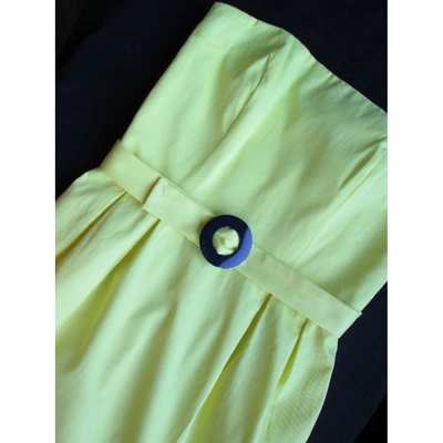 Pre-owned French Connection Mid-length Dress In Yellow