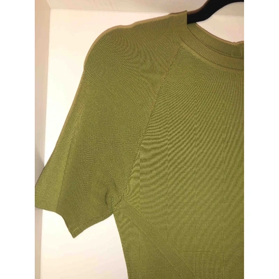 Pre-owned Ronny Kobo Green Dress