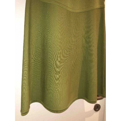 Pre-owned Ronny Kobo Green Dress