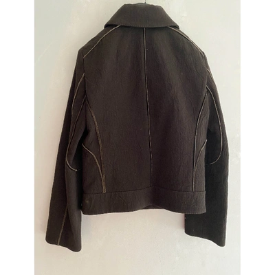 Pre-owned Louis Vuitton Brown Cotton Jackets