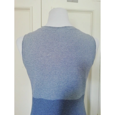 Pre-owned Lacoste Blue Cotton Dress