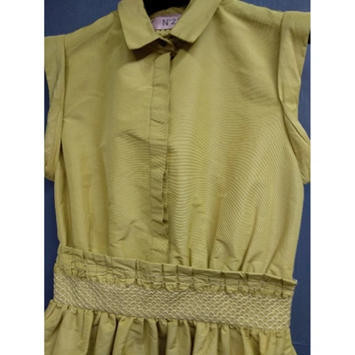 Pre-owned N°21 Mid-length Dress In Yellow